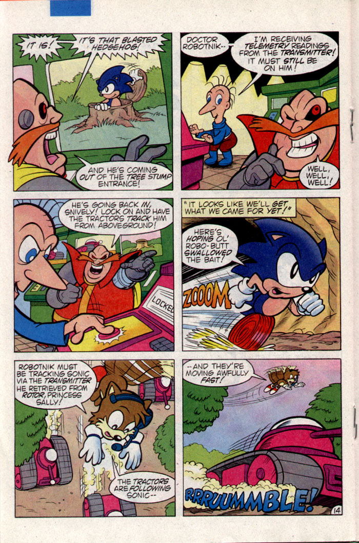 Sonic - Archie Adventure Series November 1995 Page 14